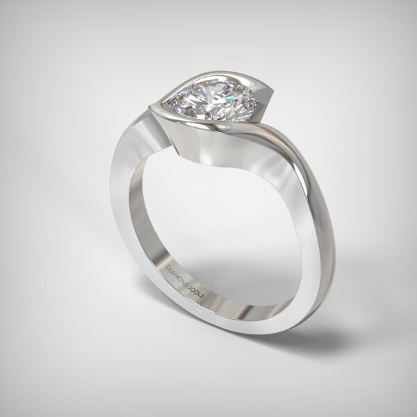 SOLITAIRE RING  LR219